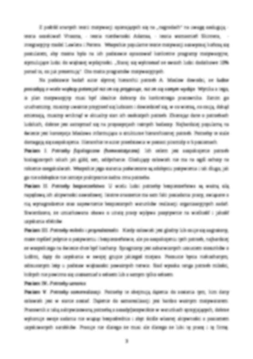 Motywowanie w przedsiębiorstwie ZZL - strona 3