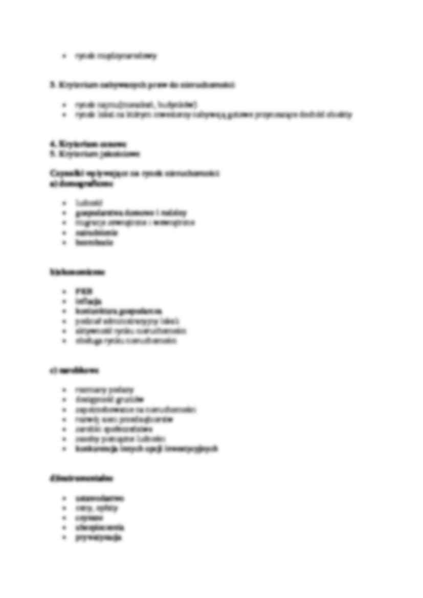 Nieruchomość, rynek w nieruchomości - strona 2