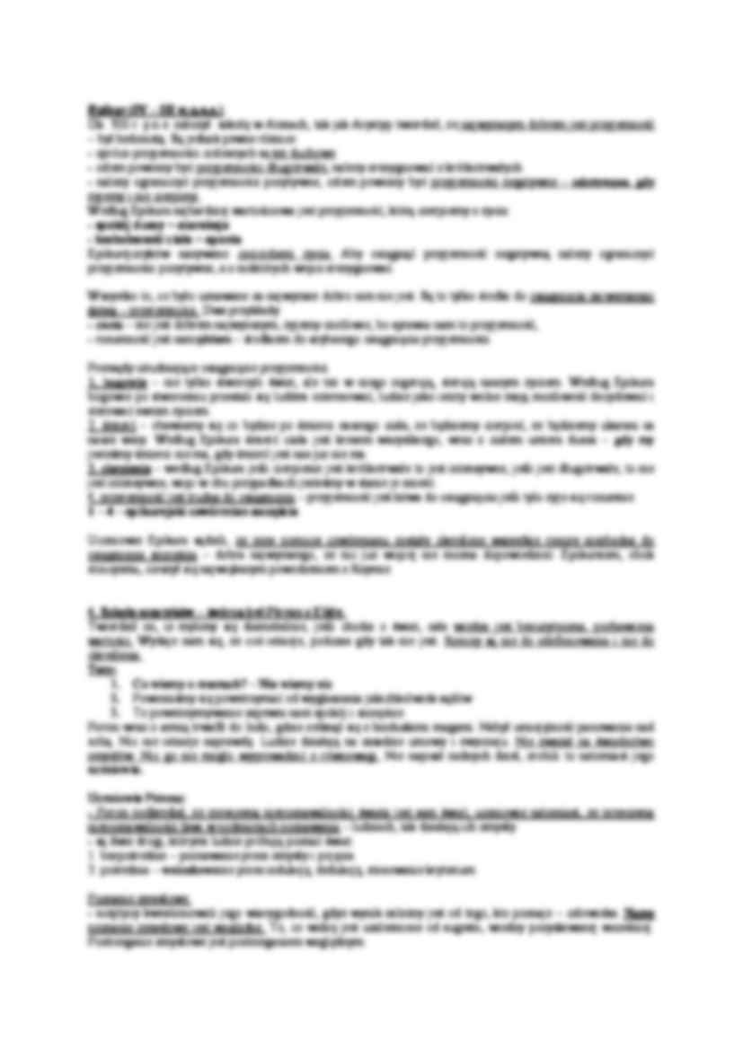 Późniejsze szkoły filozoficzne - strona 3