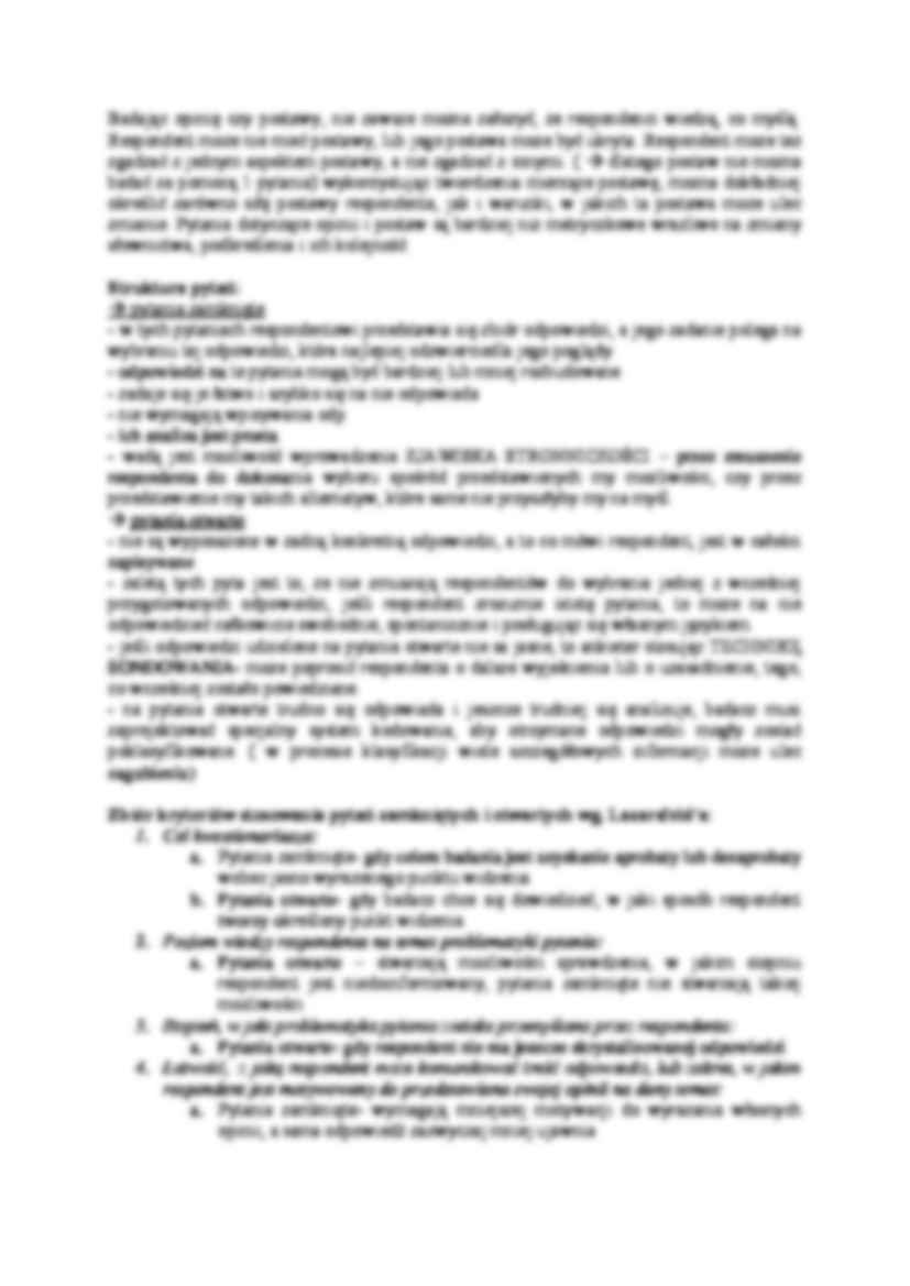 Konstruowanie kwestionariusza - strona 2