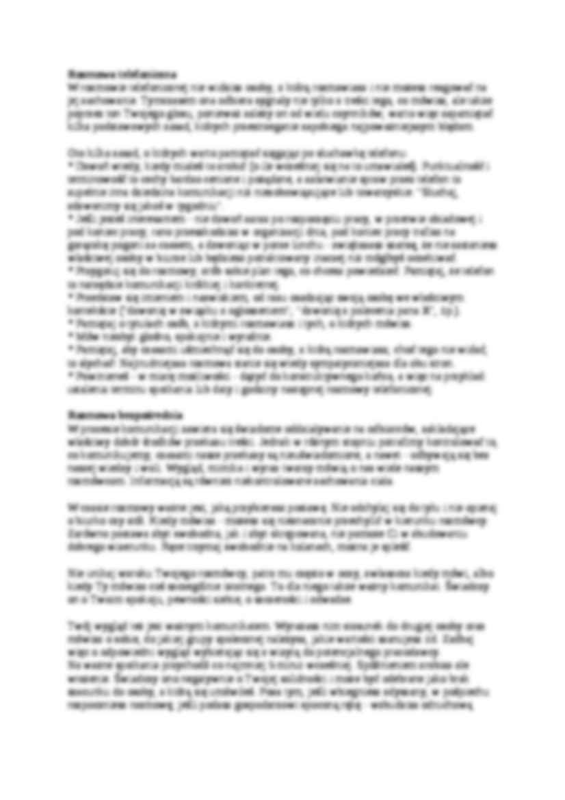 Komunikacja interpersonalna - strona 2