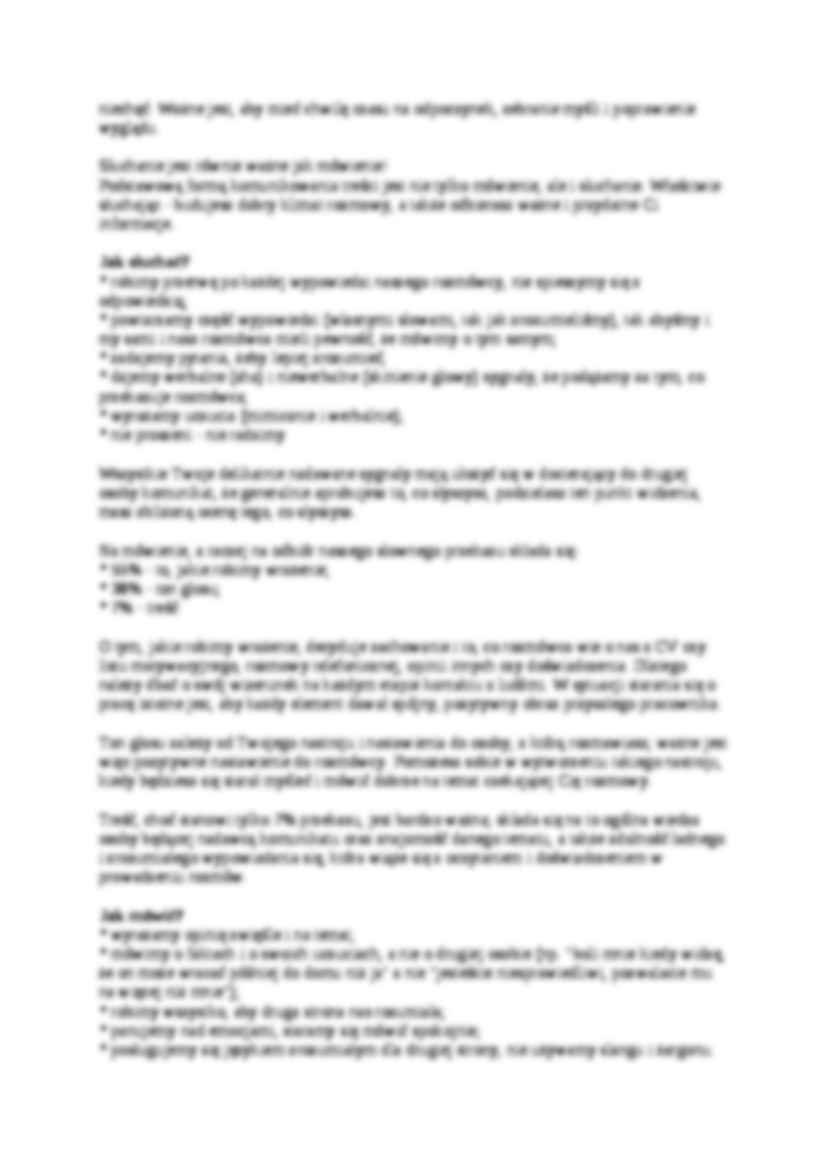 Komunikacja interpersonalna - strona 3