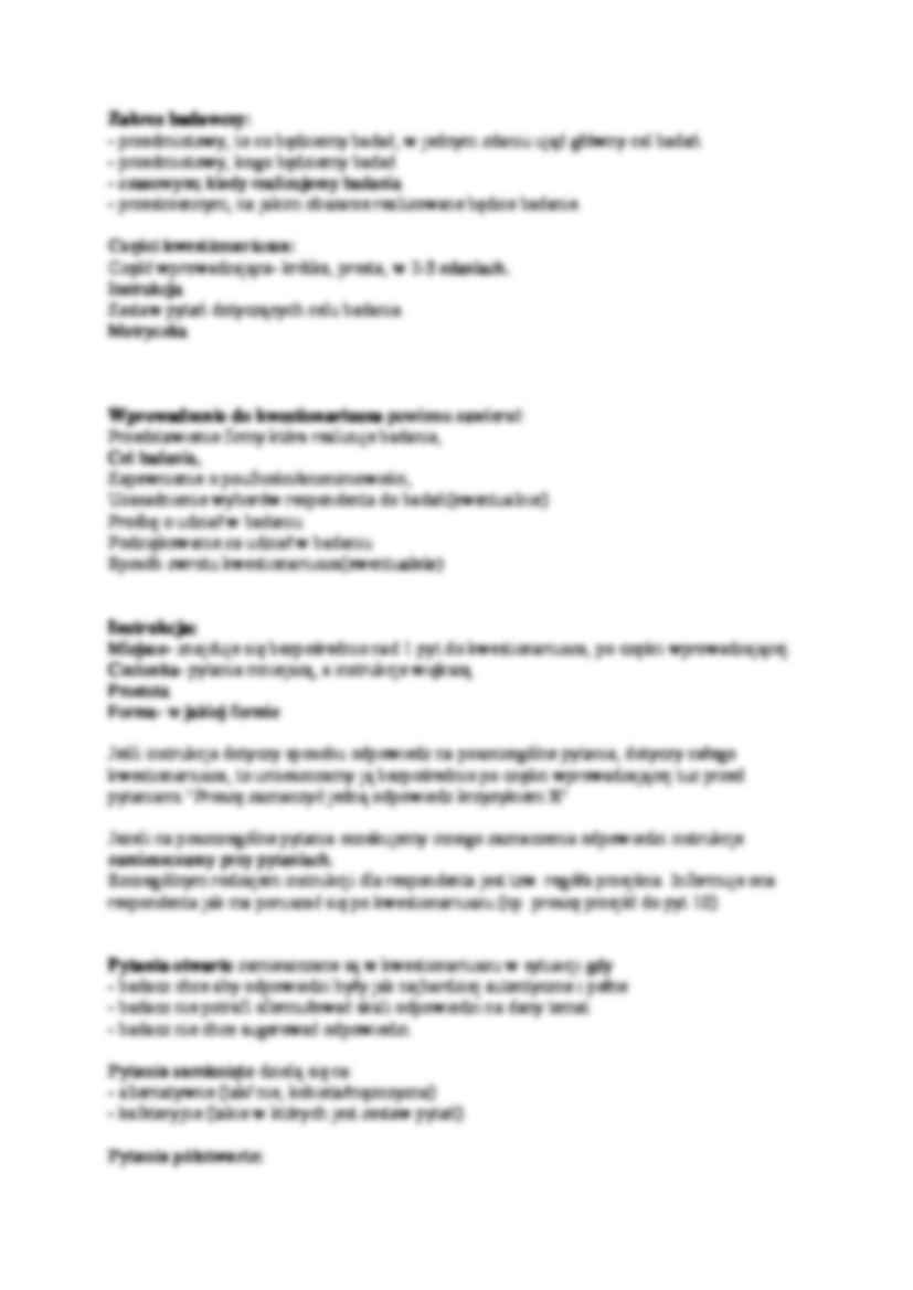 Badania marketingowe wykład - rodzaje - strona 3