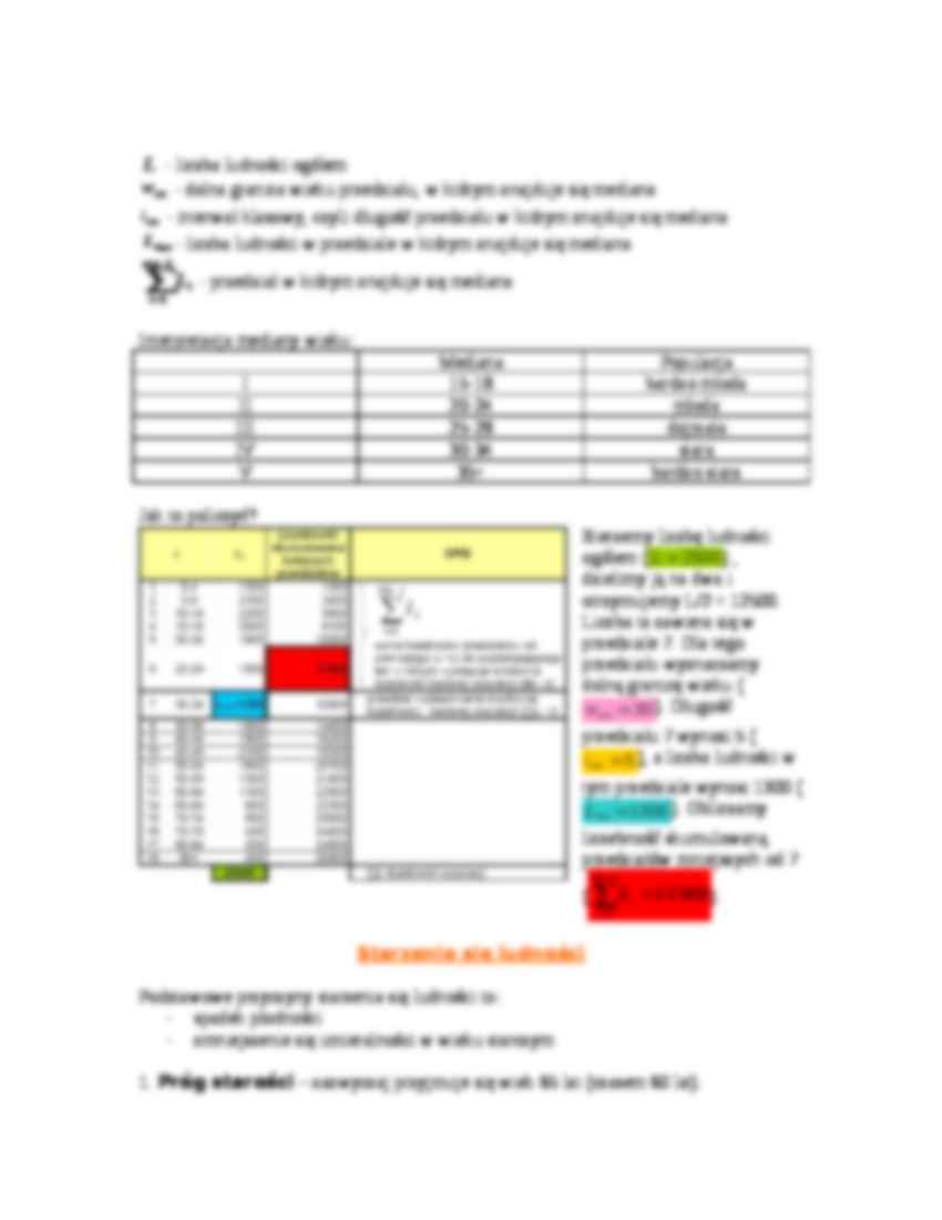 Modele rozwoju liczebnego ludności, struktura ludności - strona 3