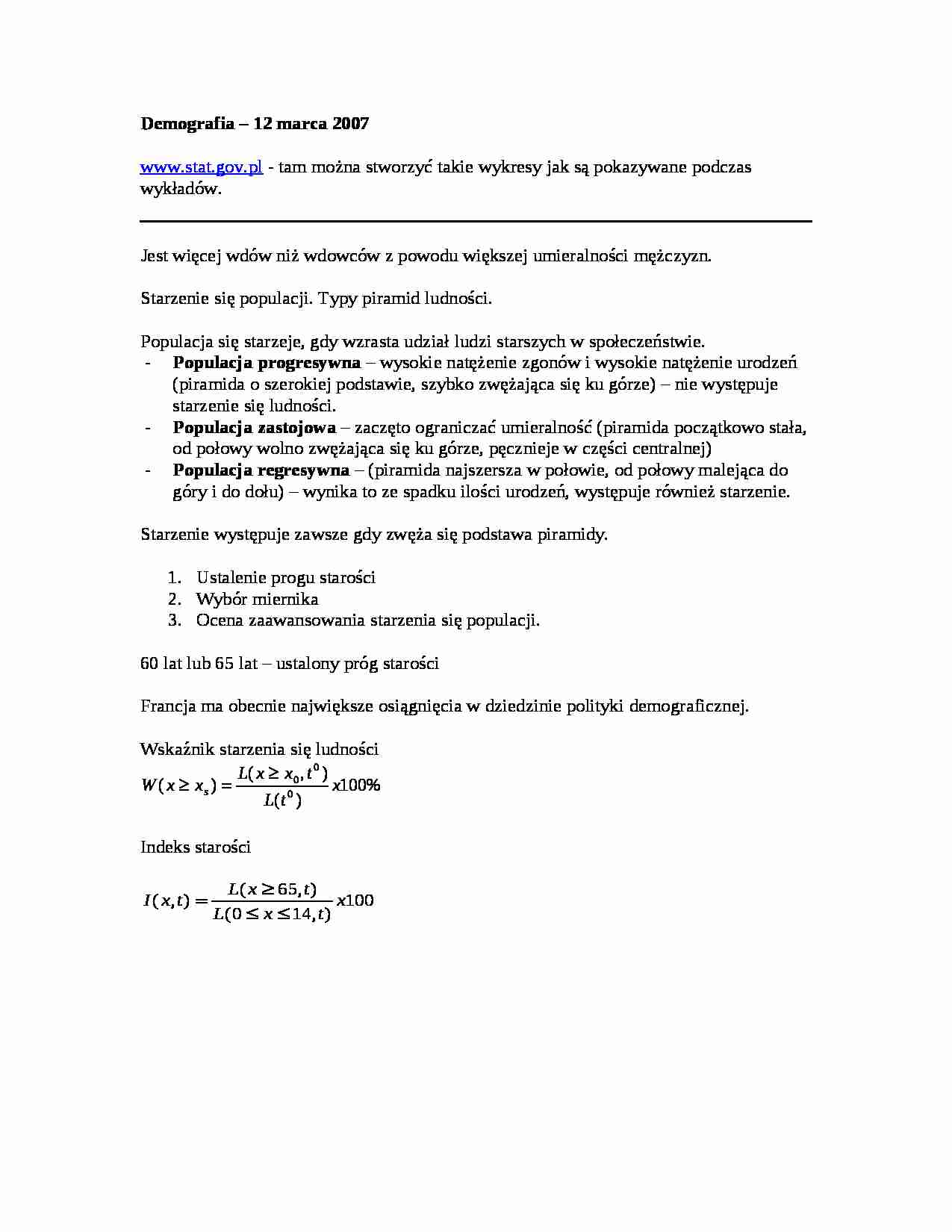 demografia wykłady - Piramida - strona 1