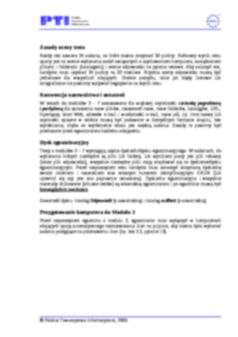 ECDL moduł 2 - strona 2