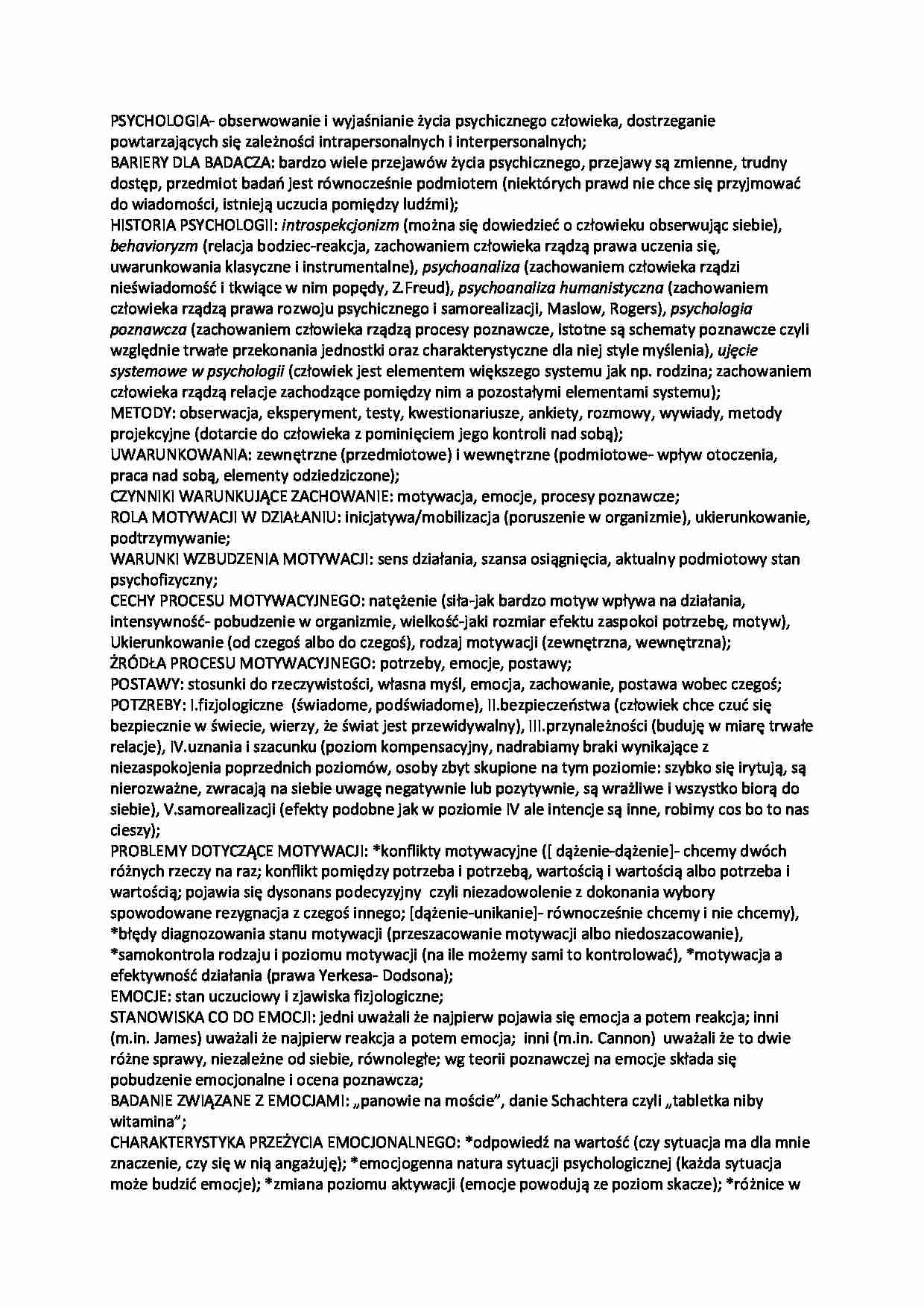 Zagadnienia do egzaminu - strona 1