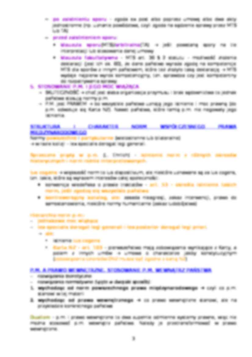 Prawo międzynarodowe - wykłady - strona 3