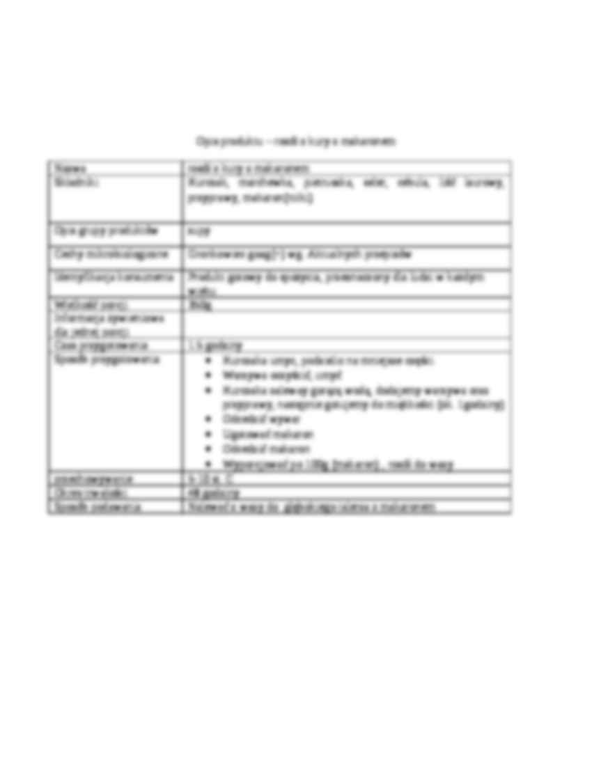 Schemat technologiczny produkcji rosołu - strona 2