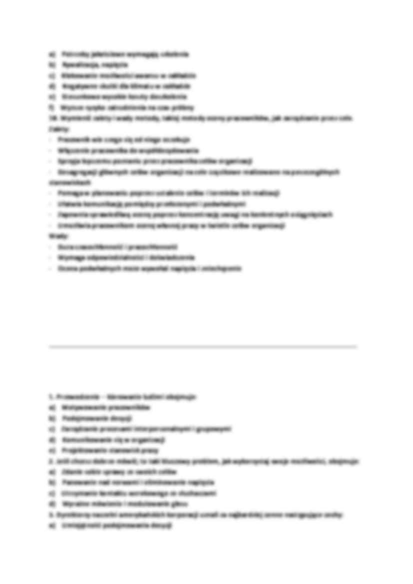 test zarządzanie zasobami ludzkimi dr kmiotek - strona 2