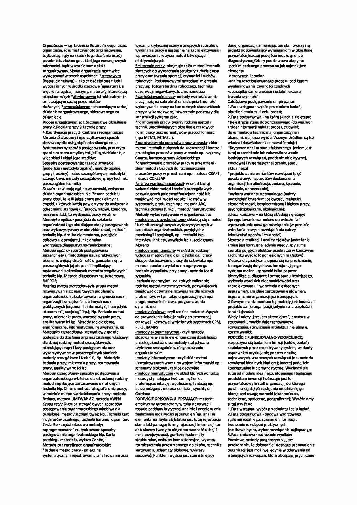 Zagadnienia do egzaminu - strona 1