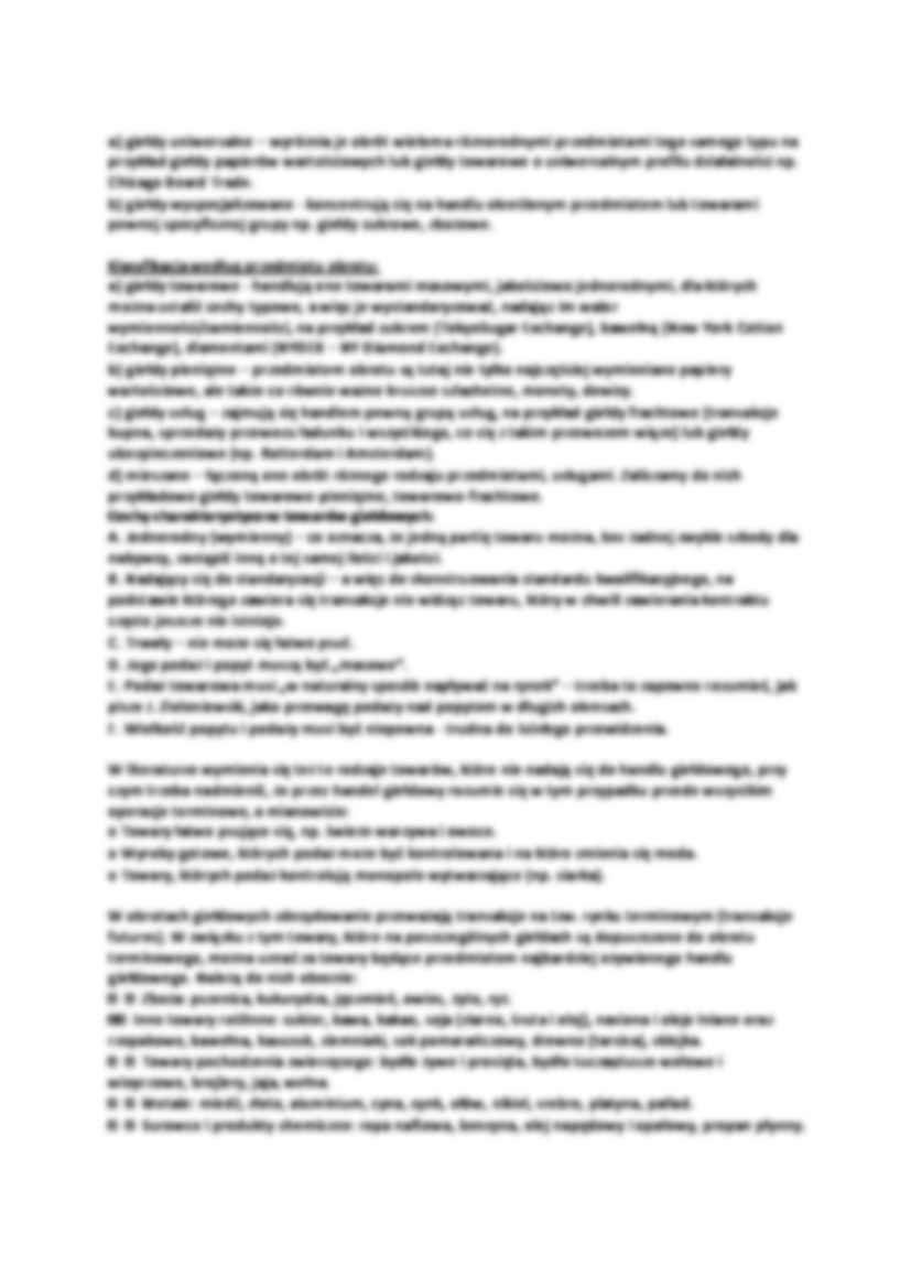 Giełdy jako instytucje rynkowe  - strona 2