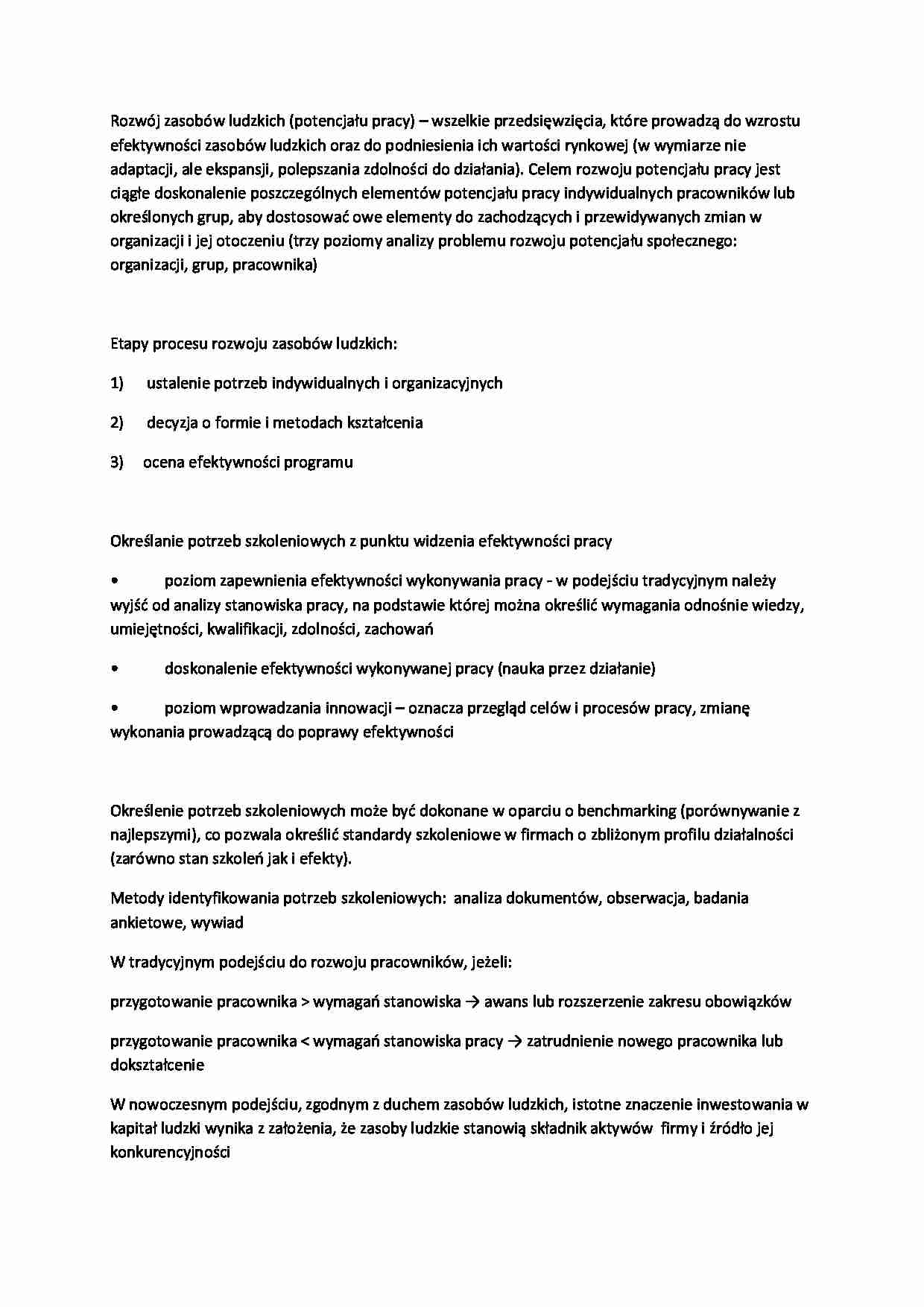 Zarządzanie zasobami ludzkimi cz 9 - strona 1