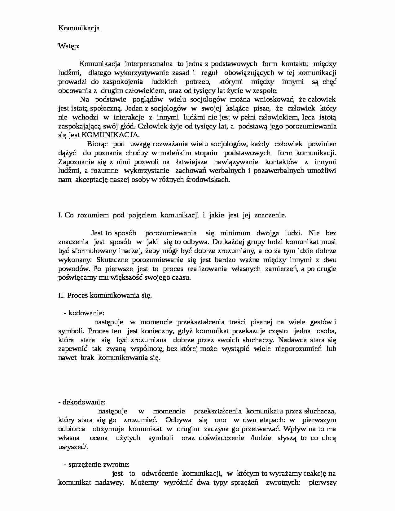 komunikacja - Kodowanie - strona 1