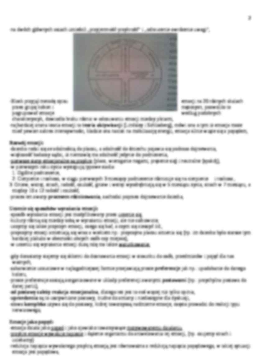 skrypt z ćwiczeń o emocjach - strona 2