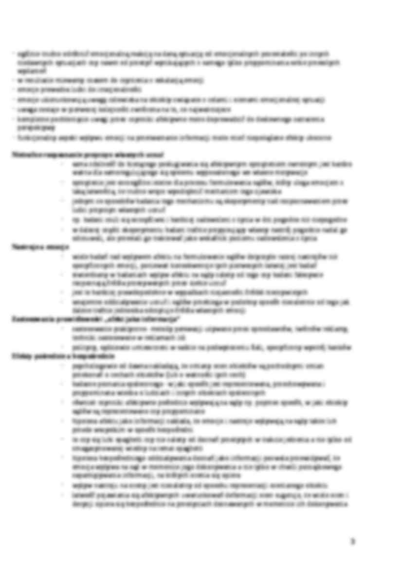 Funkcje emocji - strona 3