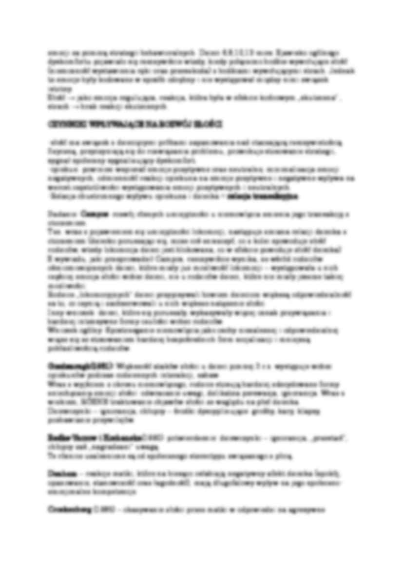 Rozwój złości i wrogich interakcji - strona 2