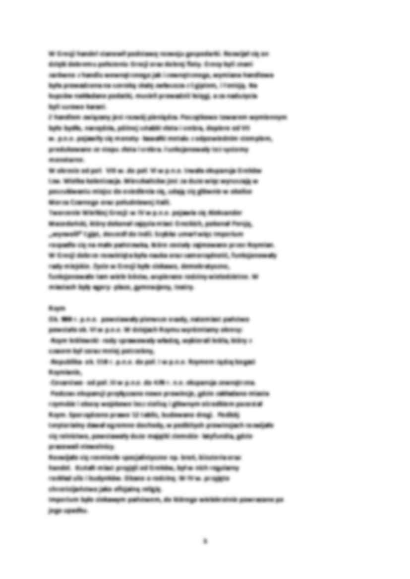Historia gospodarcza - STAROŻYTNOŚĆ - strona 3