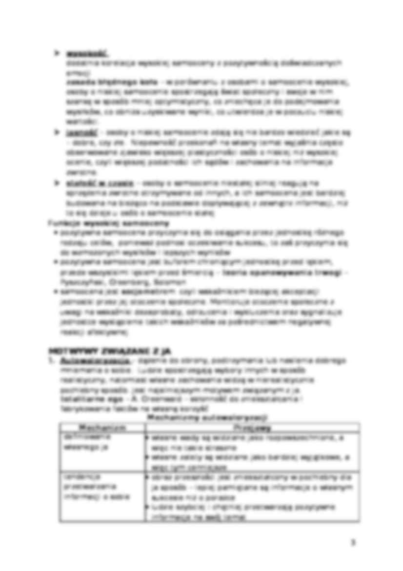 Wojciszke Człowiek wśród ludzi- wizerunek własnej osoby - strona 3