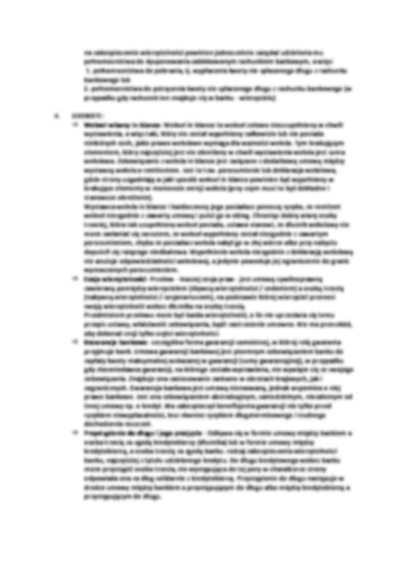 Formy zabezpieczenia przed ryzykiem kredytowym - strona 2