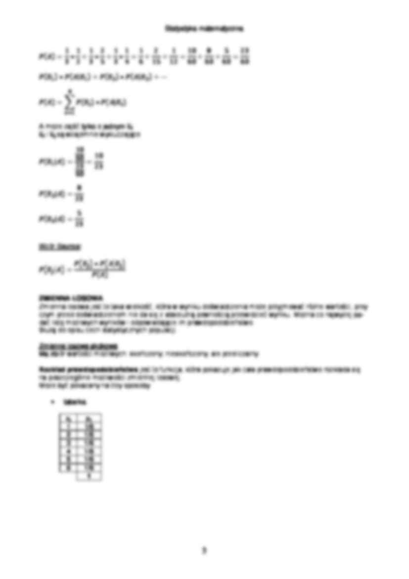 Statystka matematyczna - strona 3