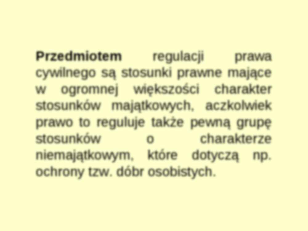 Elementy prawa cywilnego prezentacja  - strona 2