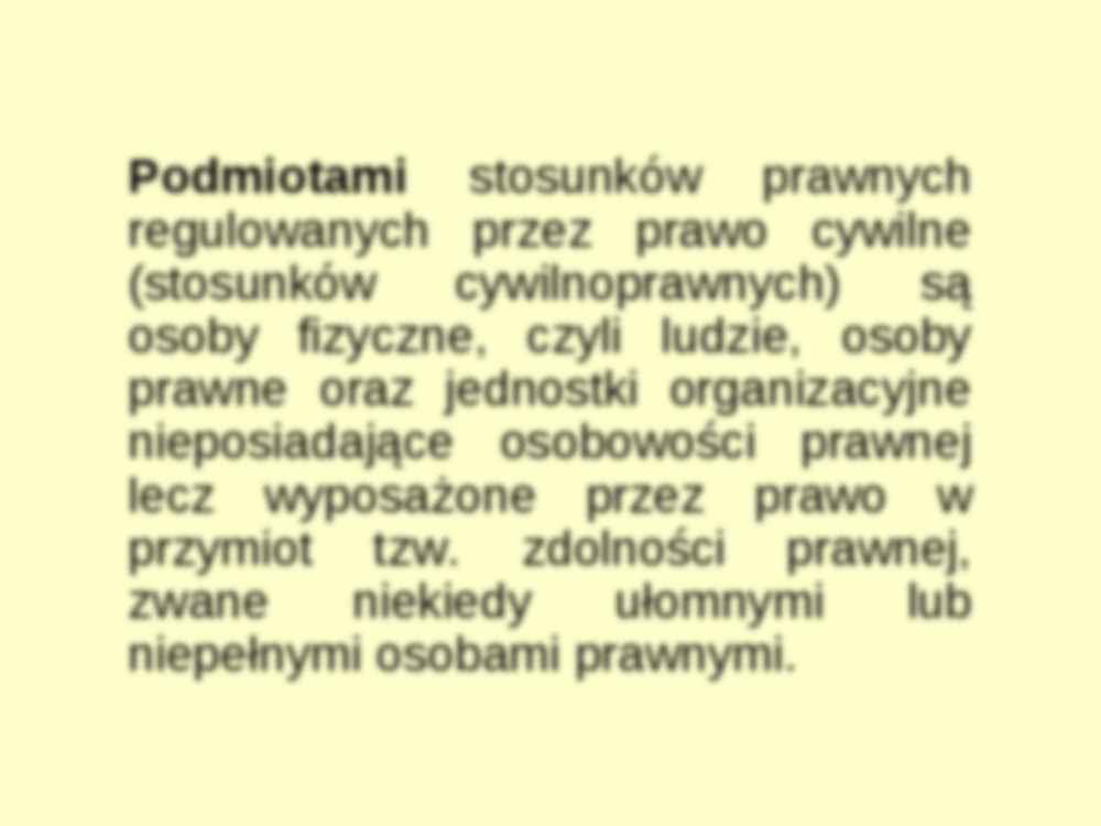 Elementy prawa cywilnego prezentacja  - strona 3