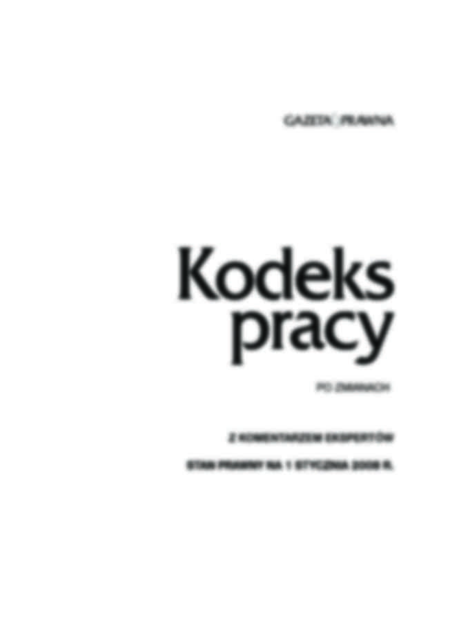 Kodeks pracy 2008 - strona 3