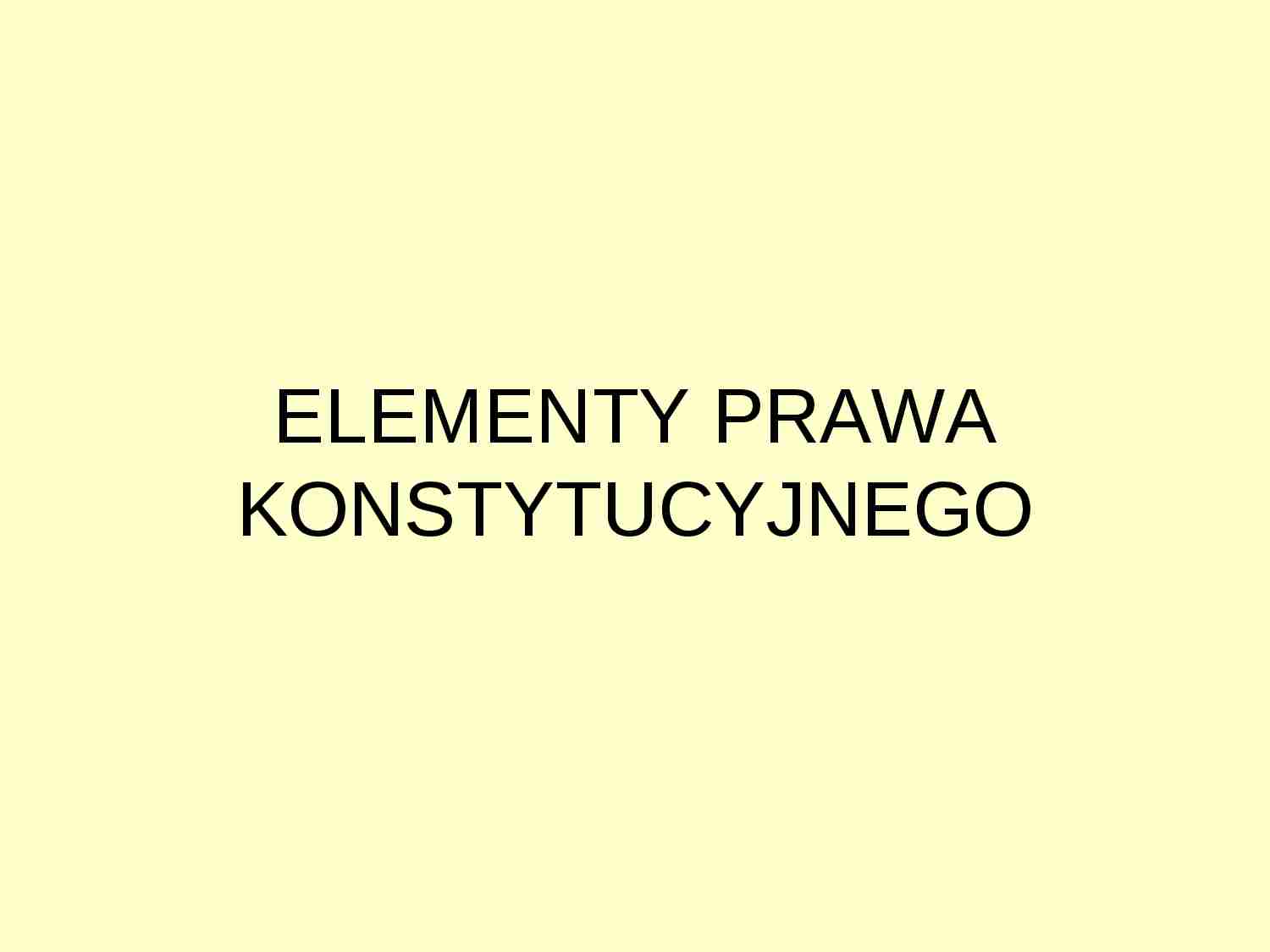 Elementy prawa konstytucyjnego - referendum - strona 1