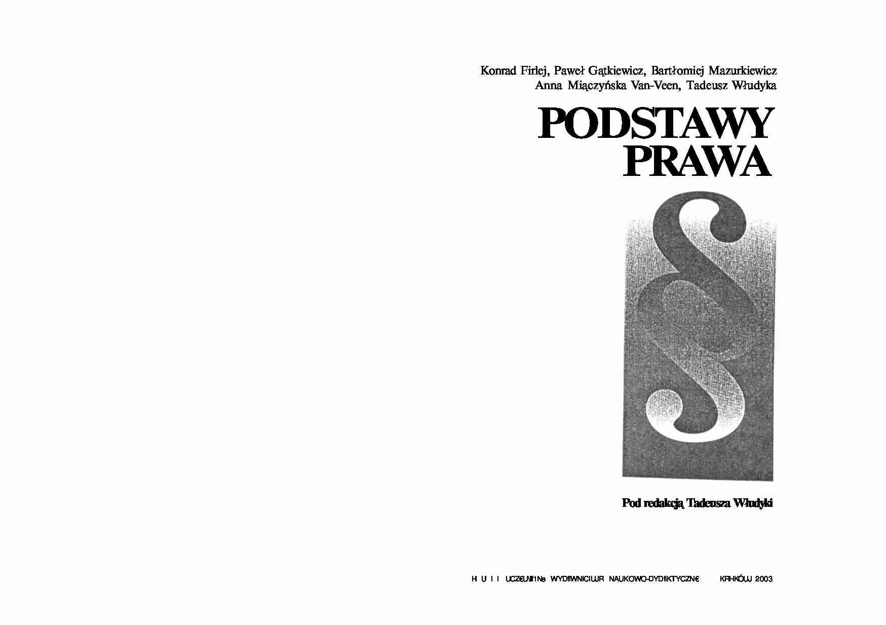 Podstawy prawa - Prawa rzeczowe ograniczone - strona 1