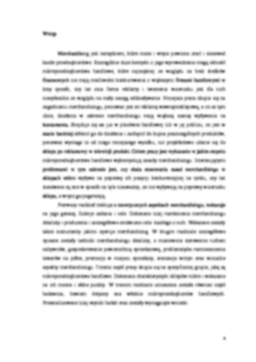Wykorzystanie merchidisingu w przedsiębiorstwach - strona 3