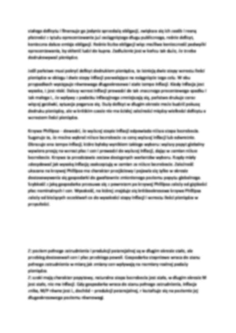 Inflacja i krzywe Phillipsa - strona 3