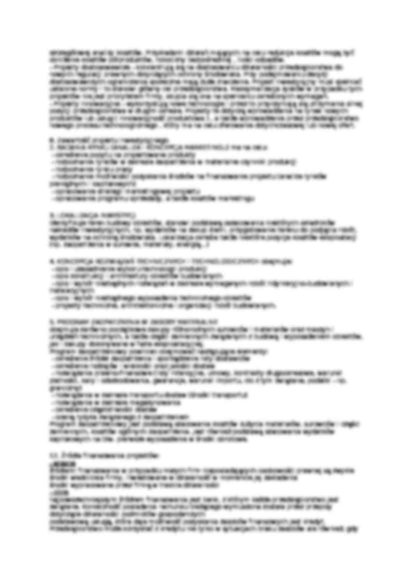 Zarządzanie projektami - do egzaminu - strona 2