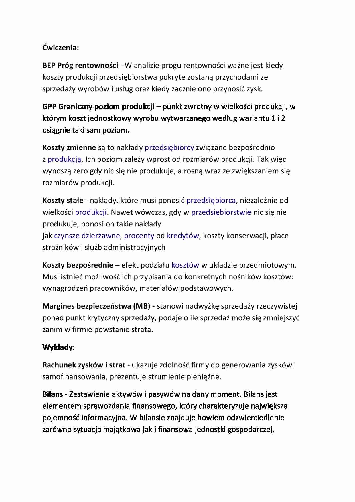 Ekonomika zagadnienia - strona 1