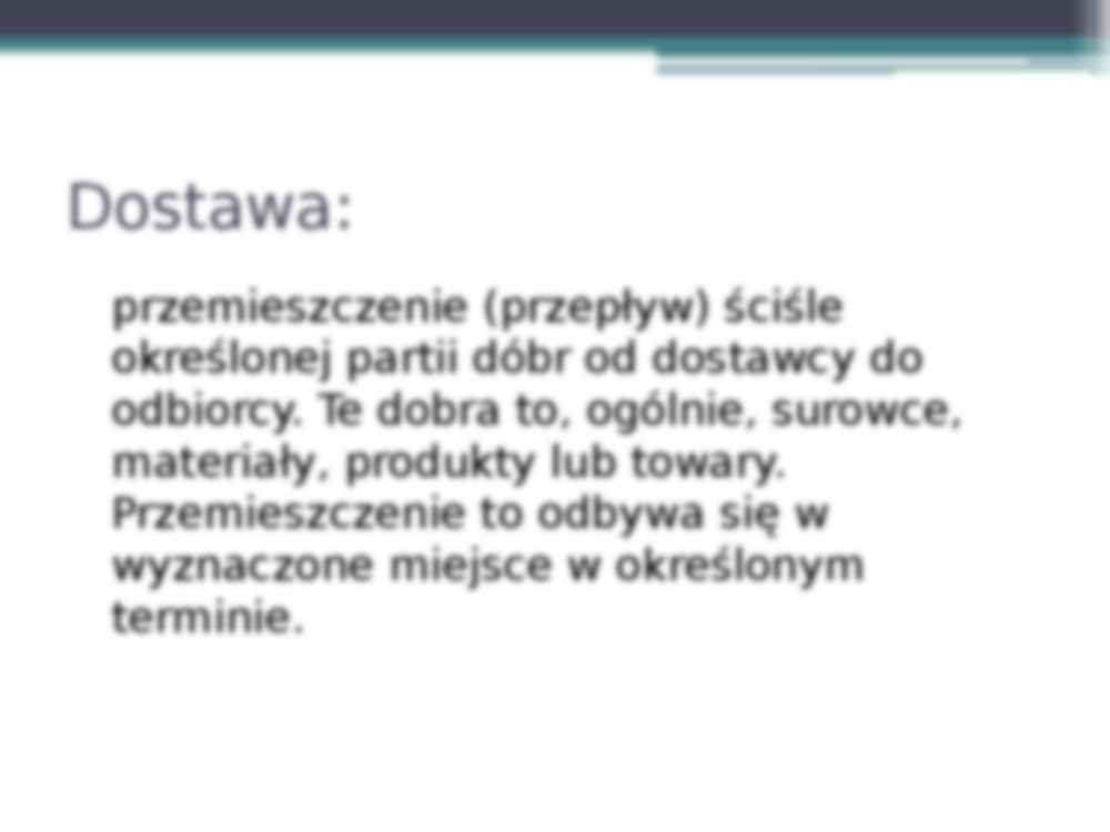 System zaopatrzenia przedsiębiorstw - Prezentacja - strona 3