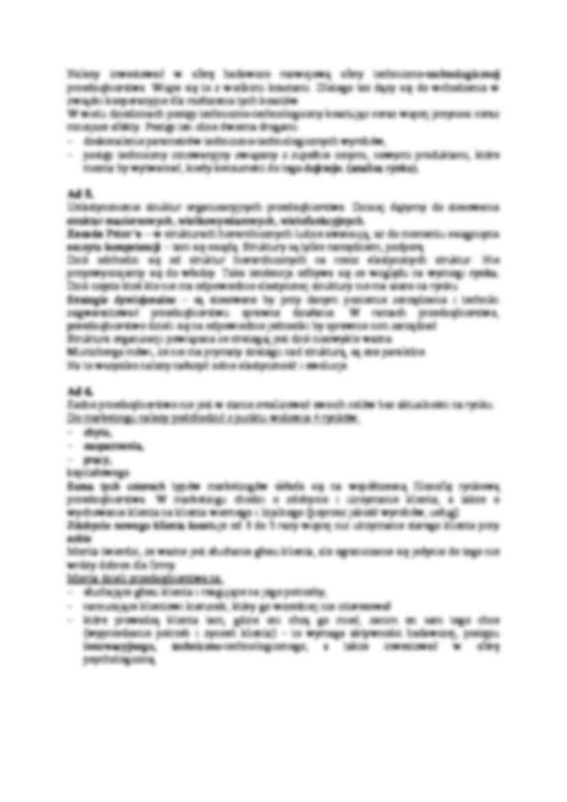 Czynniki wyznaczające funkcjonowanie przedsiębiorstwa - strona 2