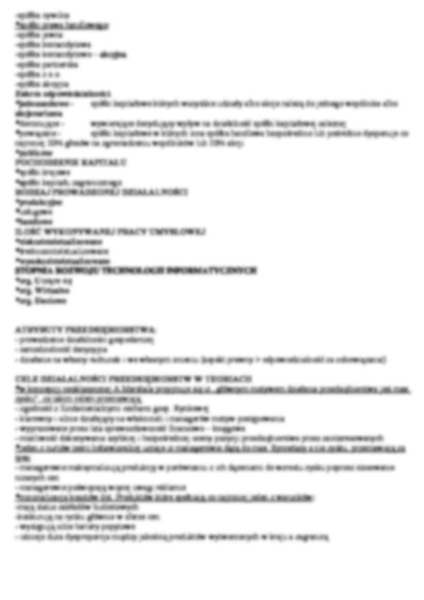 Najważniejsze definicje - strona 2