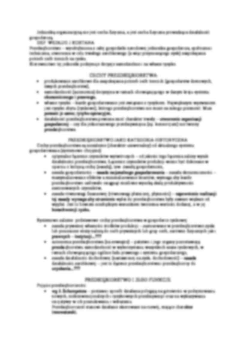 Istota przedsiębiorstwa i jego działalności  - strona 2