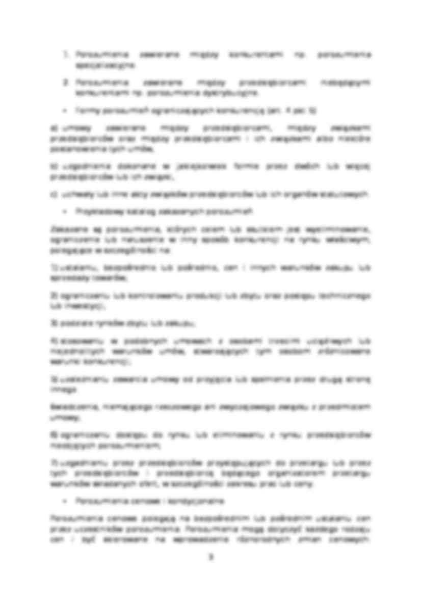 Ochrona konkurencji i konsumentów - strona 3