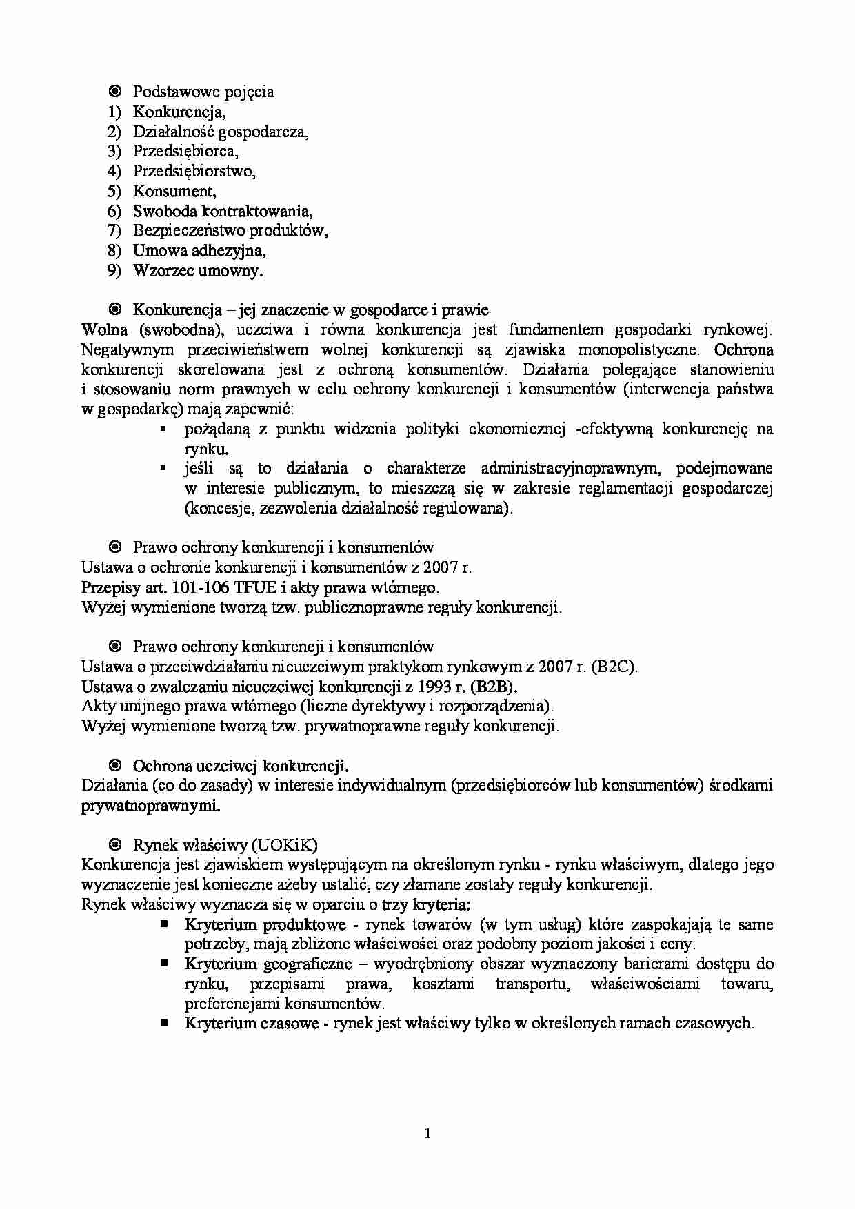 Podstawowe pojęcia - strona 1