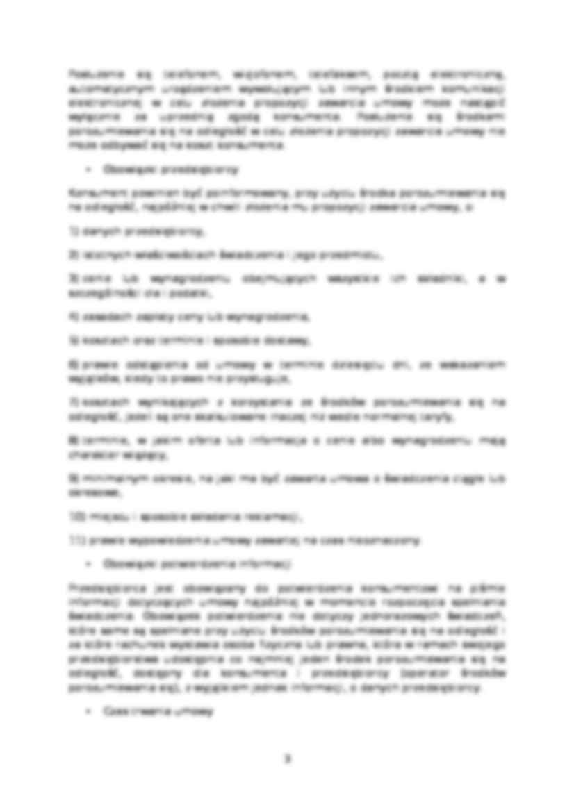 Umowy zawierane poza lokalem i na odległość - strona 3