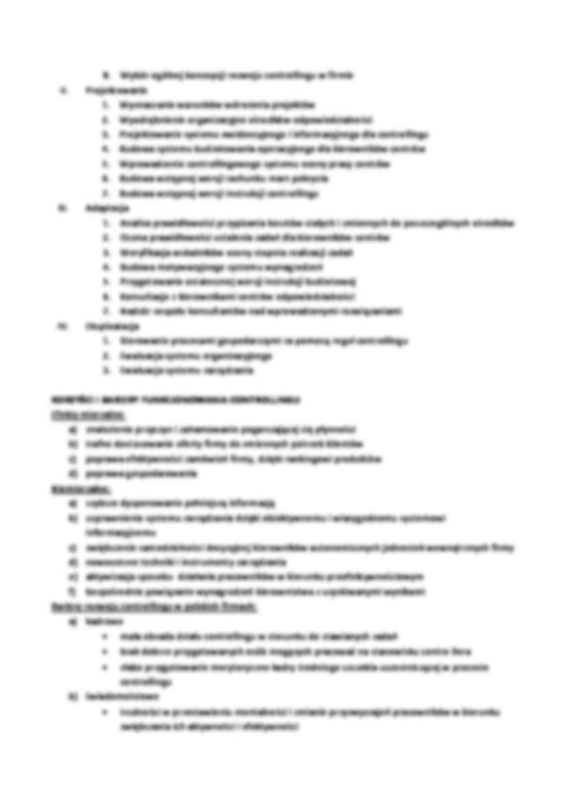 Zadania i funkcjonowanie controllingu - strona 2