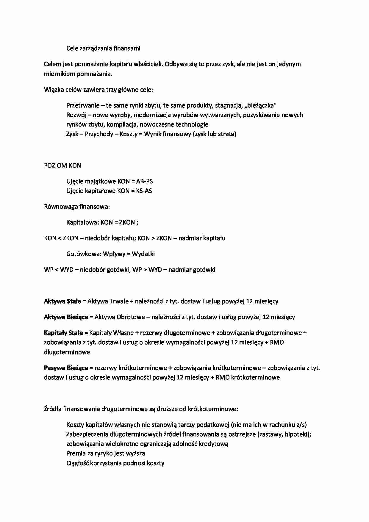 Kapitał obrotowy netto - strona 1