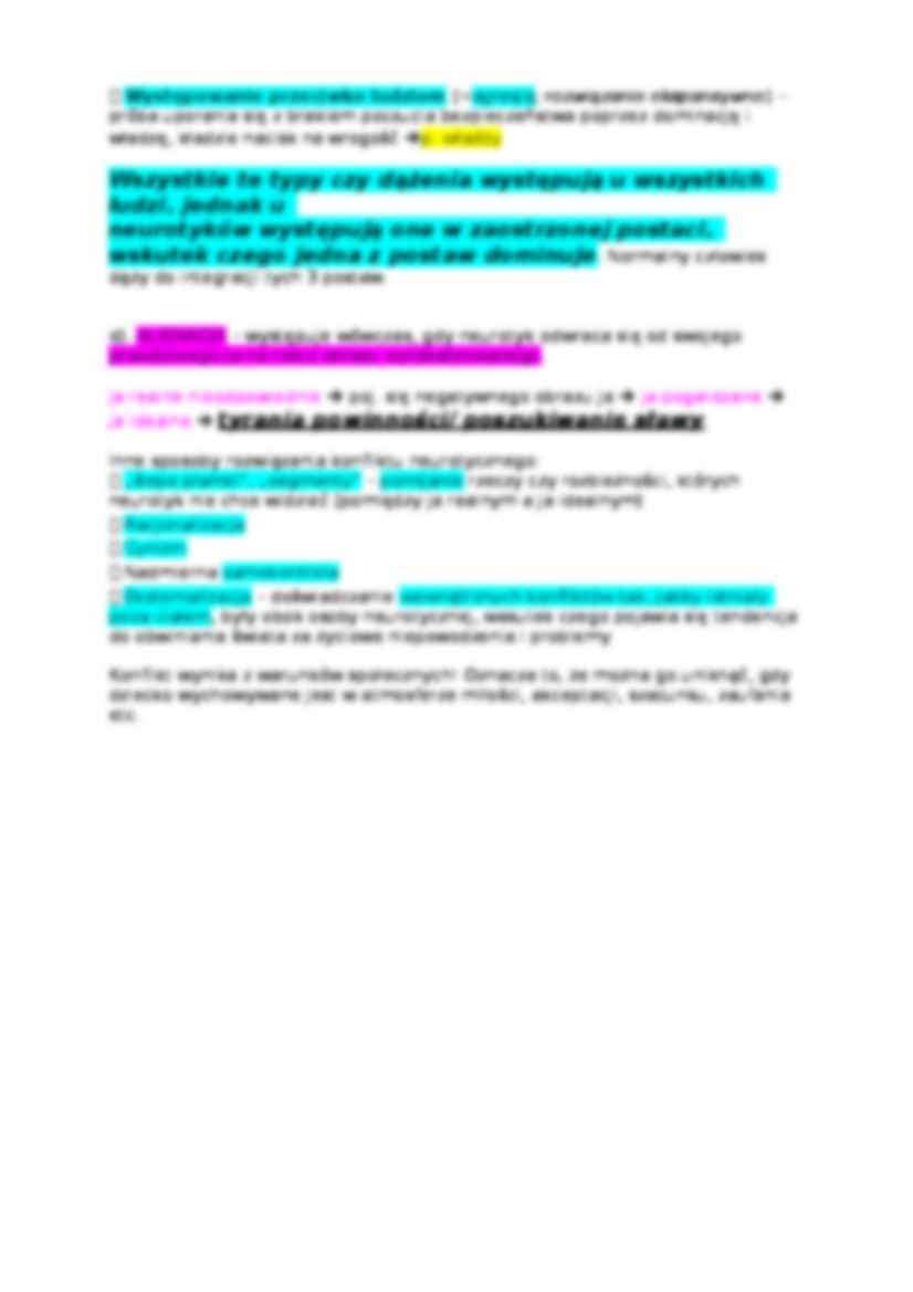 Teorie psychospołeczne Karen Horney - strona 3