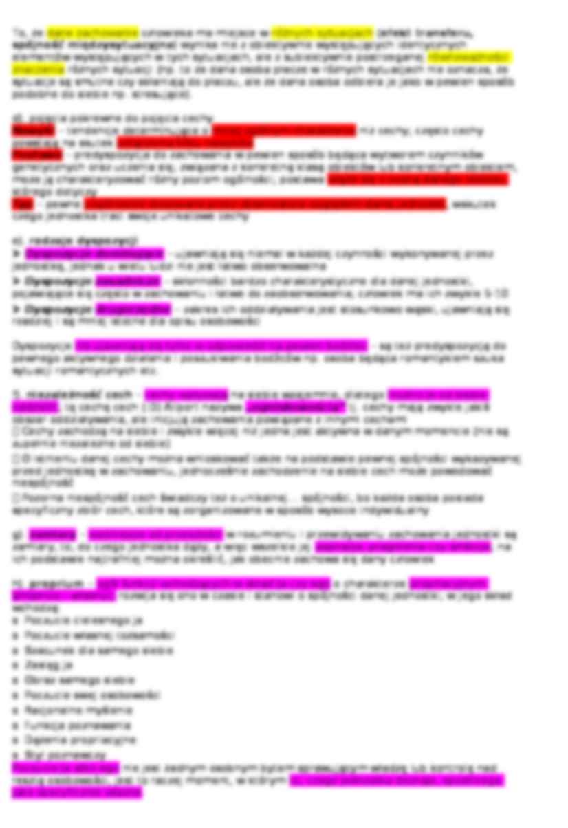 Psychologia cech Gordon Allport - strona 3