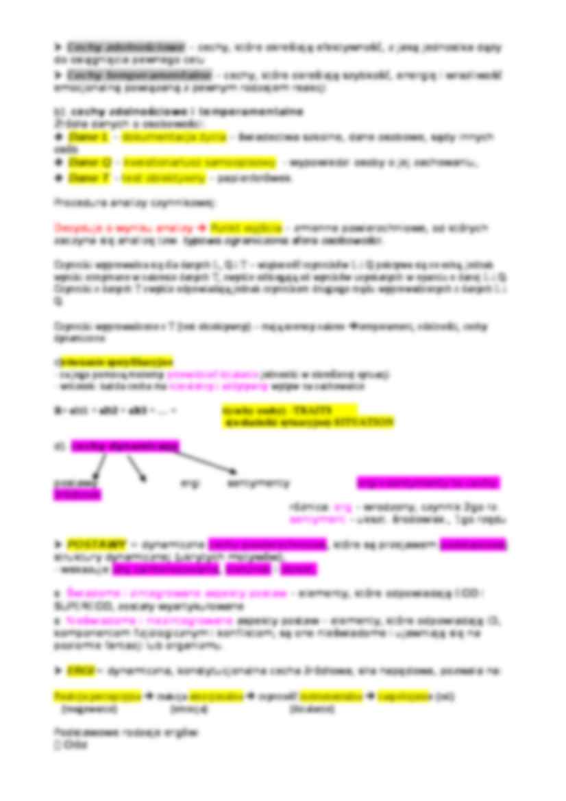 Czynnikowa teoria cech Raymond Cattell - strona 3