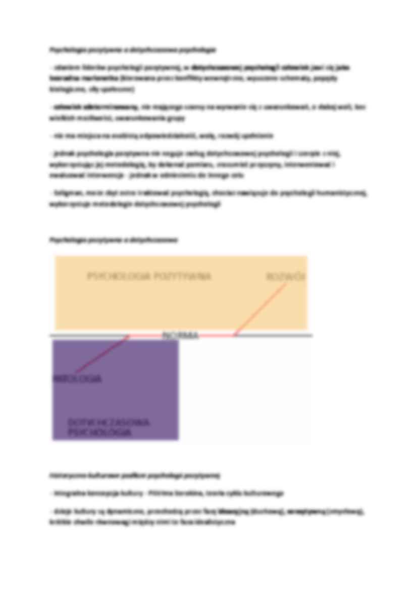 Psychologia pozytywna wykłady - strona 3