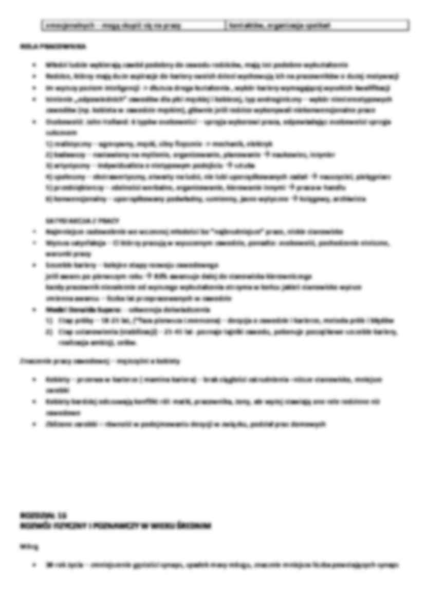 H.Bee Rozwój społeczny i osobowości w okresie dorosłości - strona 3