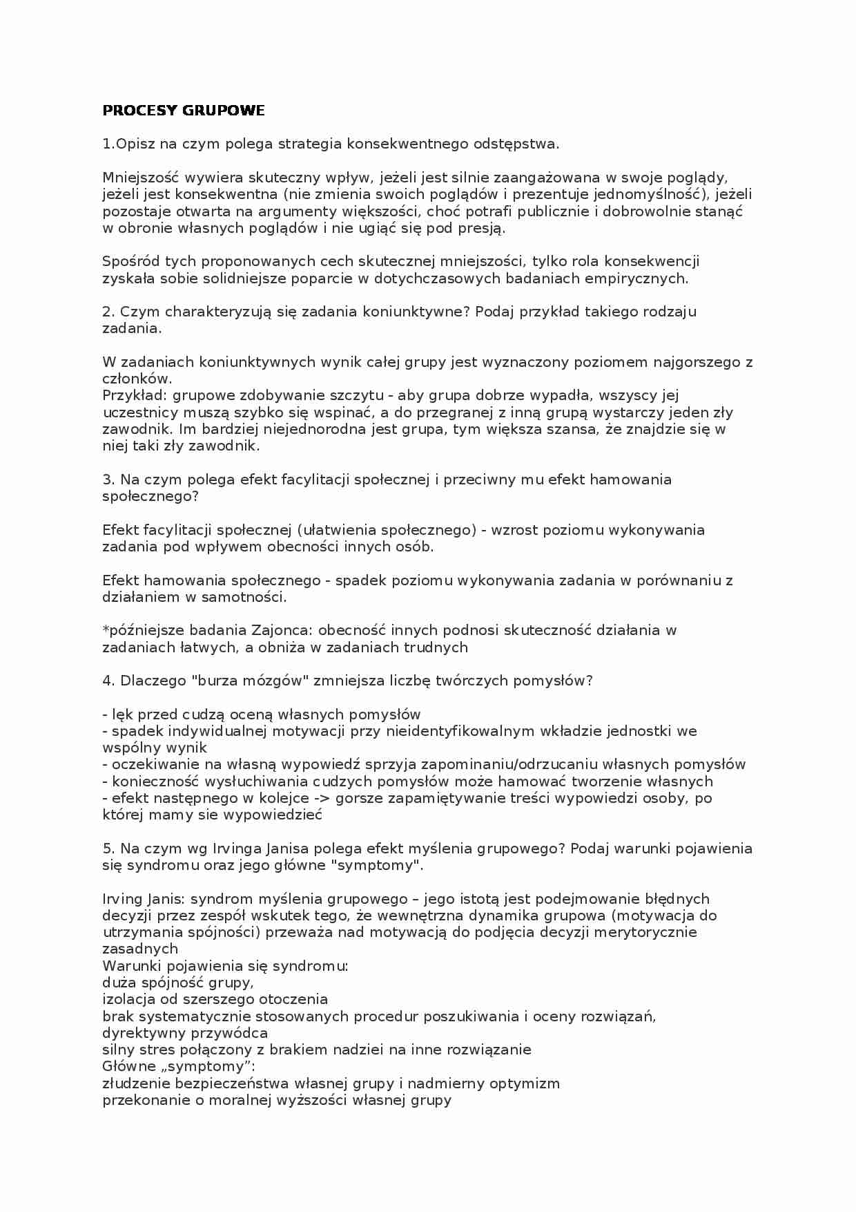 Grupa i przywództwo - strona 1