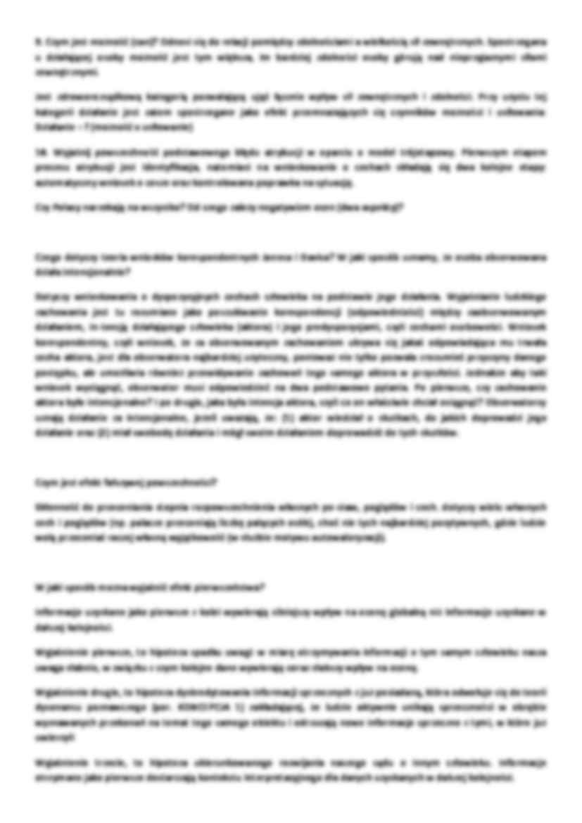 Postrzeganie społeczne pytania - strona 2